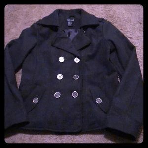 Women’s Wet Seal Pea Coat